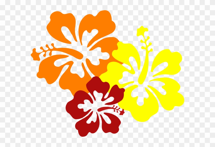 Hawaiian Flower Vector #242457