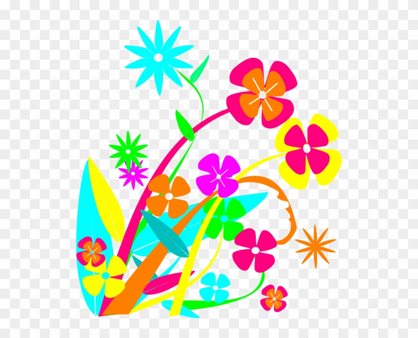 Flowers Clip Art At Clker - Free Flower Vector Png #242465