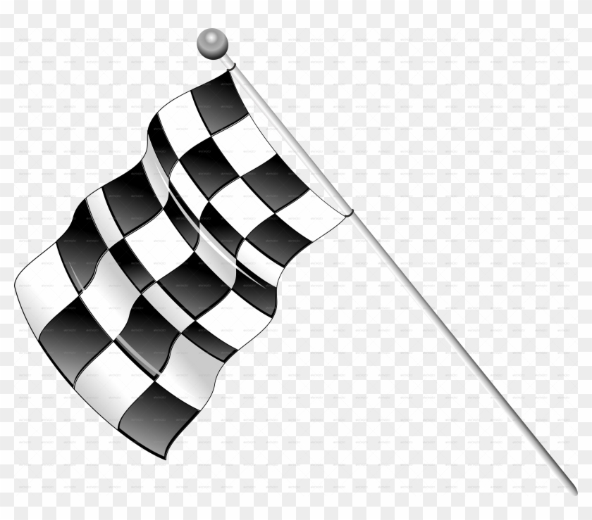 C Checkered Flag Png - F1 Racing Flag Png #242523