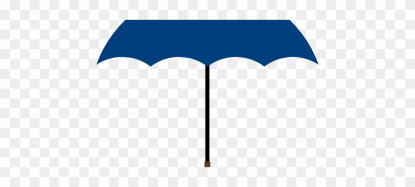 Navy Clipart Umbrella - Navy #242615