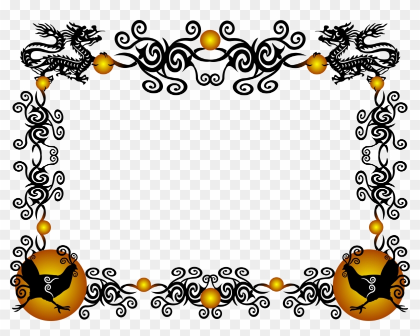 Big Image - Dragon Border #242651