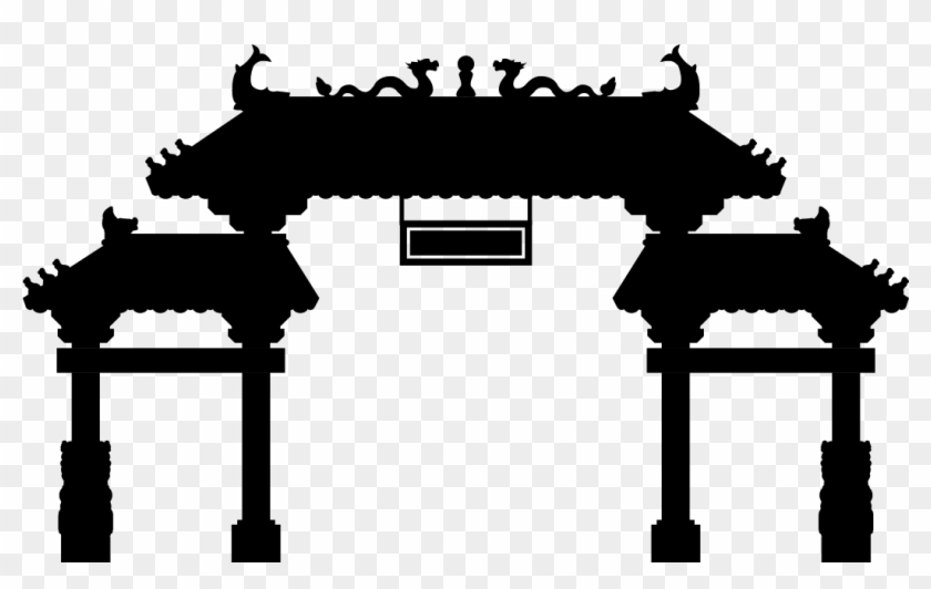 The Dragon Gate, Chinatown - Chinatown Transparent #242705