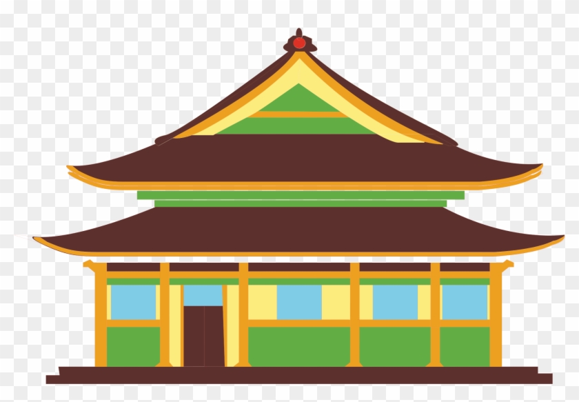 Codes For Insertion - Pixel Art Chinese House #242707