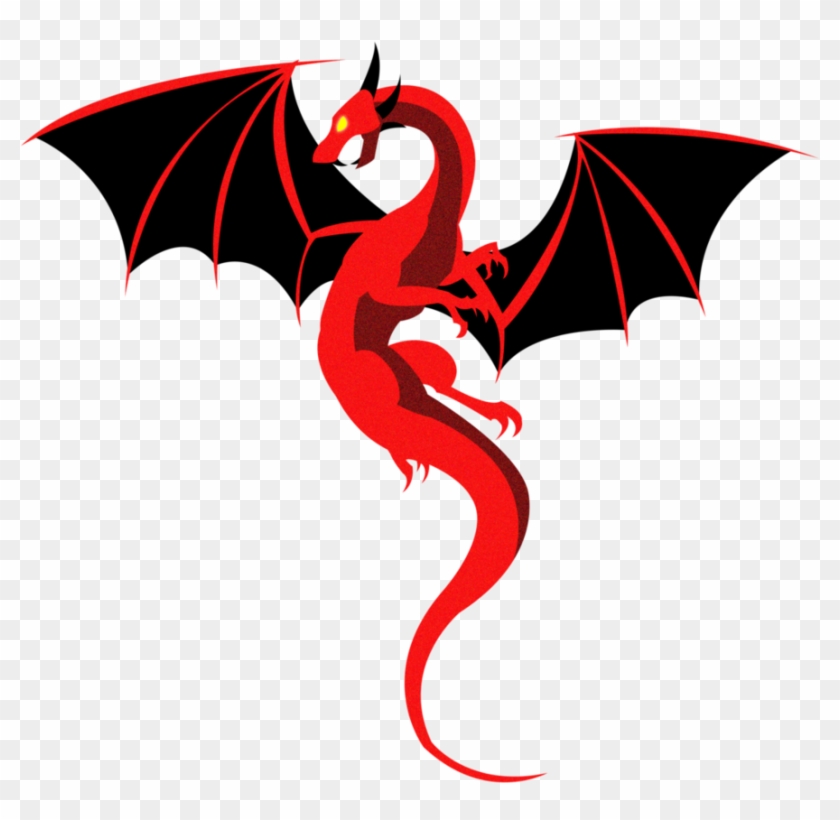 Simple Dragon New By Iamio On Deviantart - Red Dragon Simple Drawing #242720