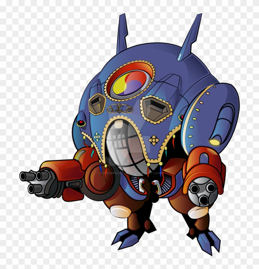 Va Chinese New Year's Skin Meka Armor By Haruinkisitor - D.va #242789