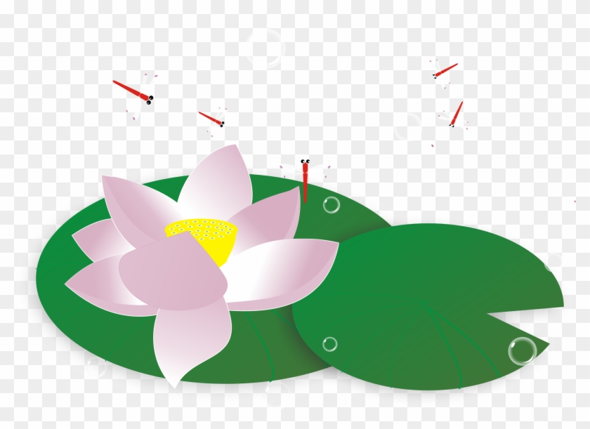 Nelumbo Nucifera Chinoiserie Clip Art - Nelumbo Nucifera Chinoiserie Clip Art #242853