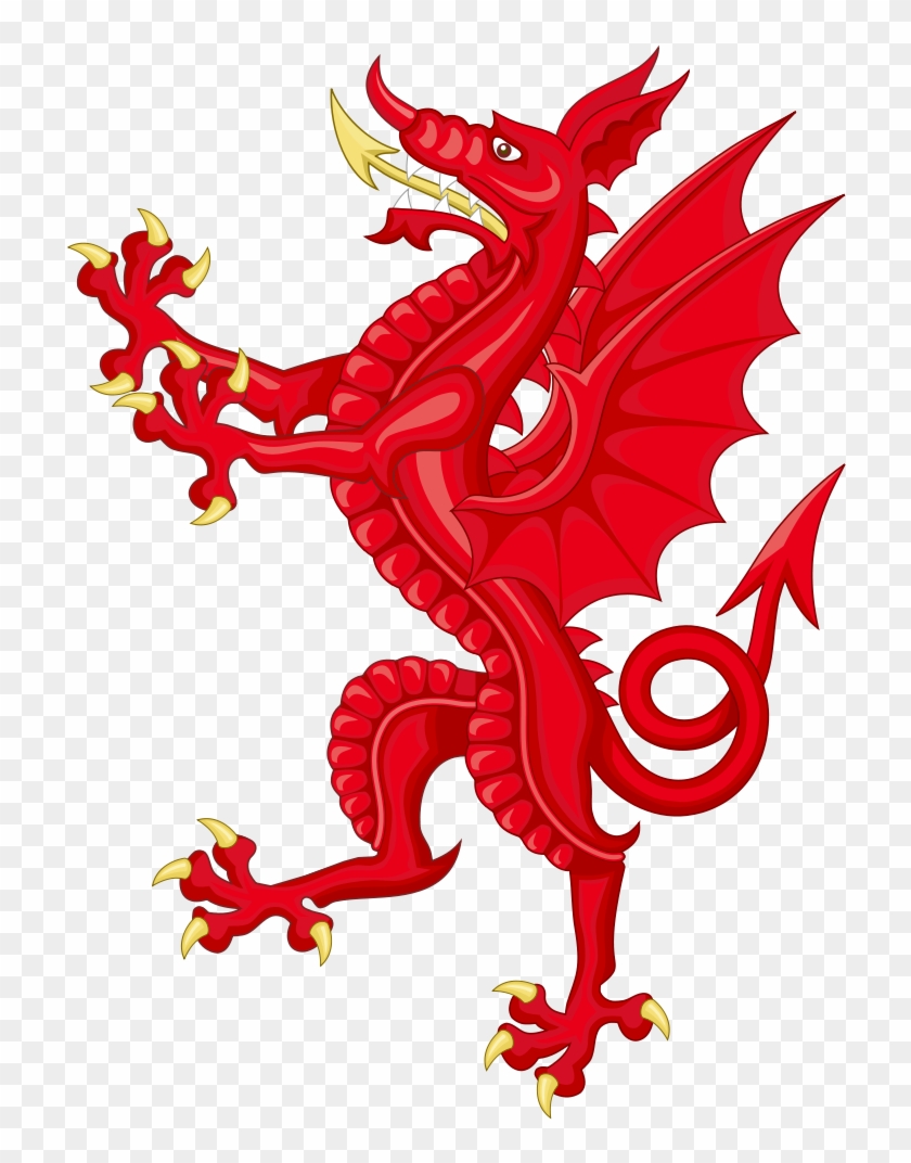 File - Welsh Dragon - Svg - Computer Misuse Act 1990 #242806