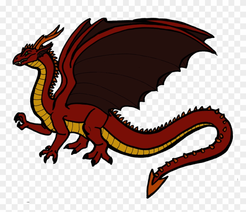 Dragon Clipart Drake - Size Difference Between Drakes And Dragons #242810