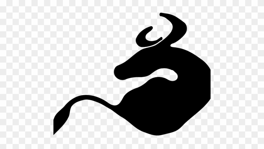 Buffalo Silhouette Clipart - Chinese Zodiac Ox Png #242880