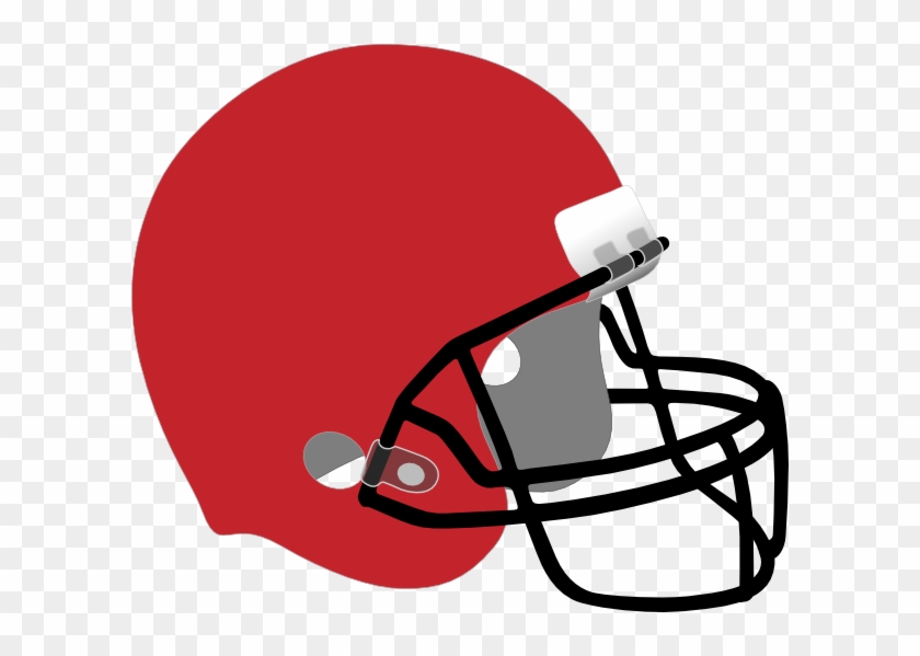 Football Helmet Clip Art - Red Football Helmet Clipart #242888