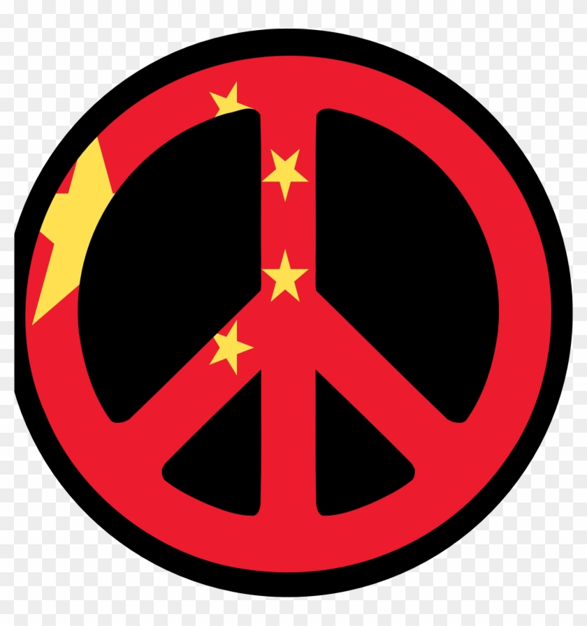 China Flag Peace Symbol Fav Chinese New Year 555px - Emblem #242899