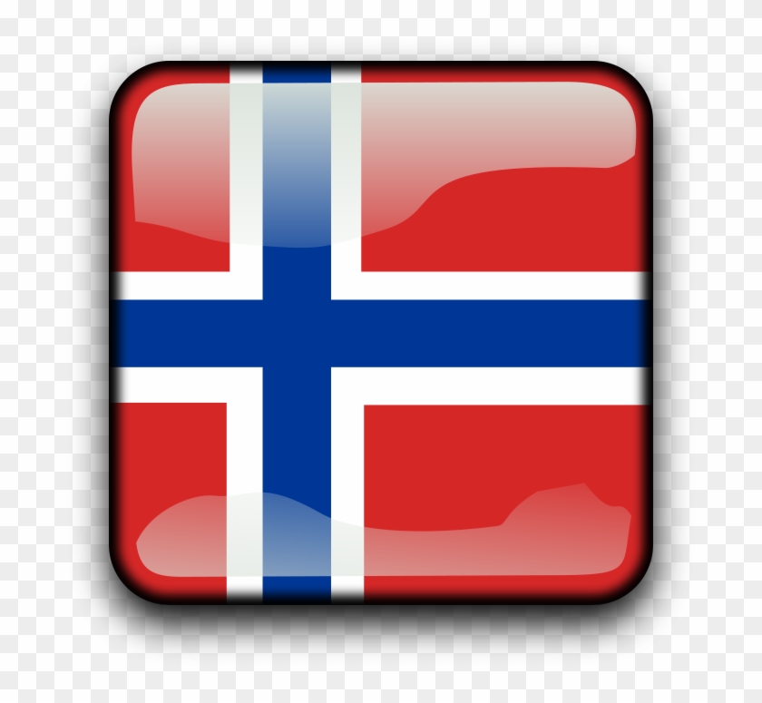 Flag Of Norway Png Images - Island Flagg #242909