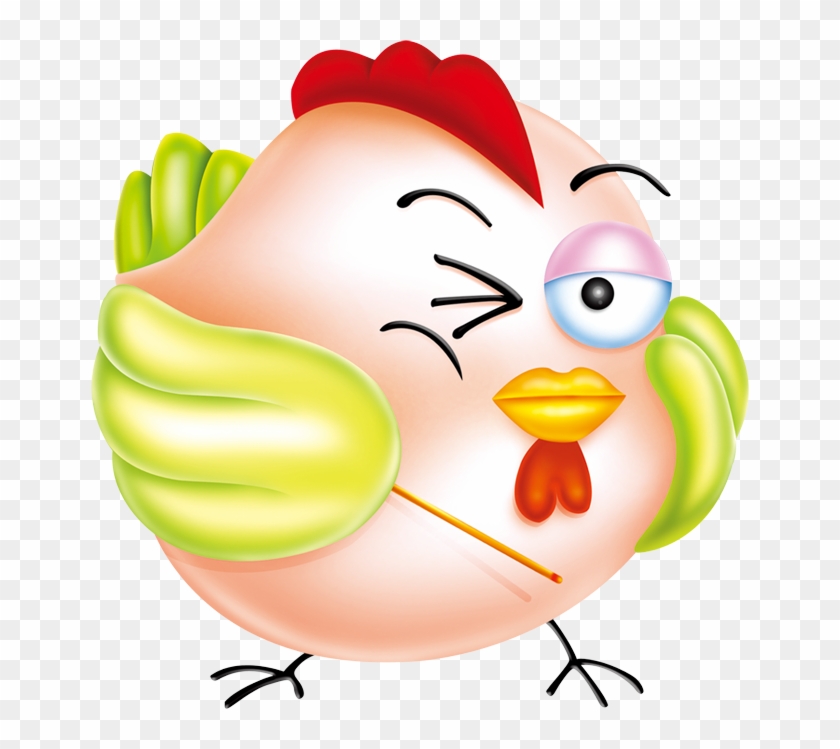 Chicken Rooster Mascot Clip Art - Chicken #242960