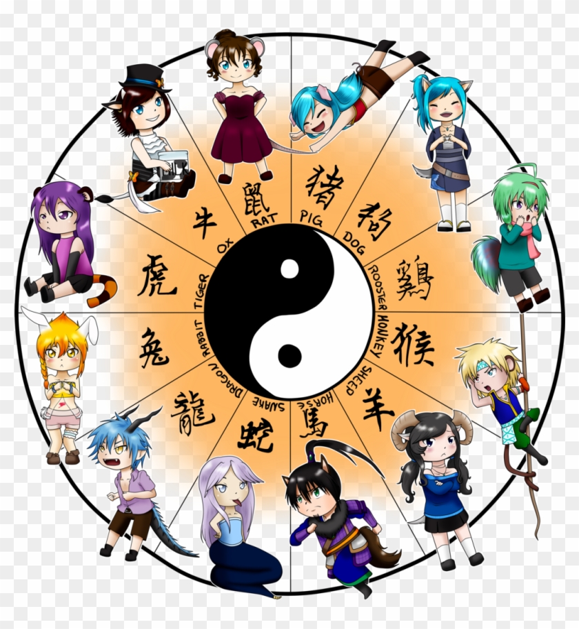 Chinese Zodiac Circle By Somniafairy - Miraculous Ladybug Chinese Zodiac #243012