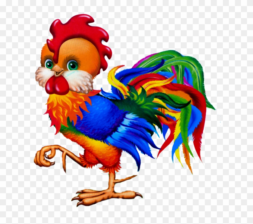 Vector Cheerful Cockerel Веселый Петух - Rooster #243015