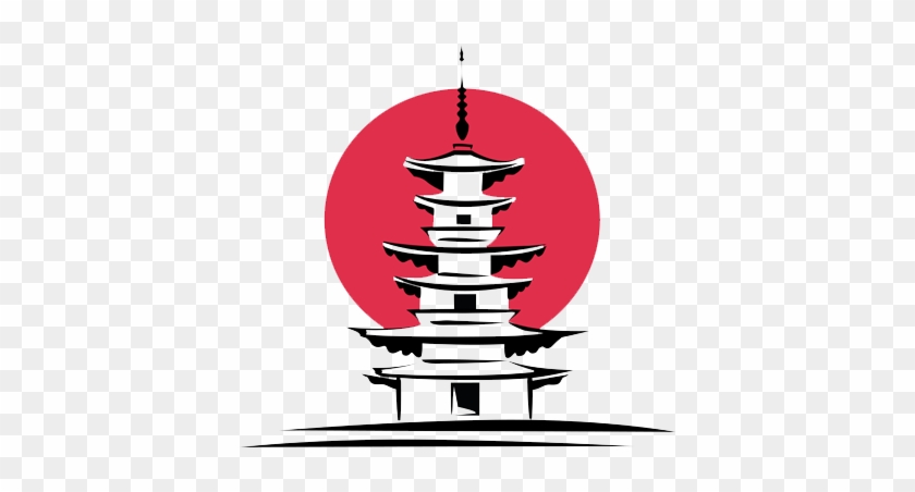All Of Our Chefs Are Well Trained From Famous Cities - Japanese Pagoda Clipart #243039