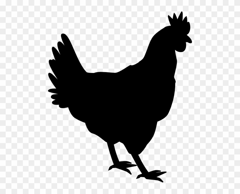 Chicken Silhouette Png - Chicken Silhouette #243048