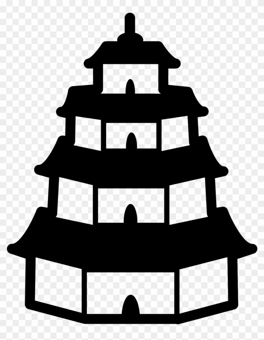 Pagoda Icon - - Pagoda In Chinese Icon #243059