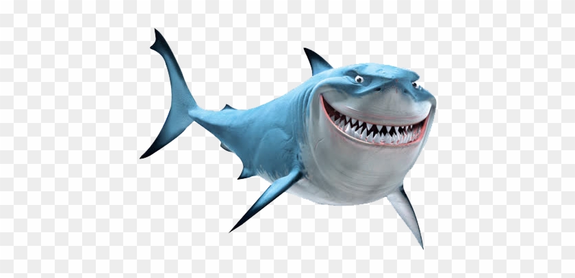 Finding Nemo Marlin Bruce Pixar Clip Art - Voice Of Shark In Finding Nemo #243082