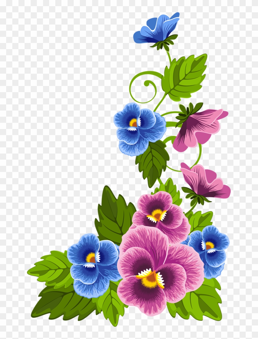 "pansies" Clipart - - Pansies Clipart #243186