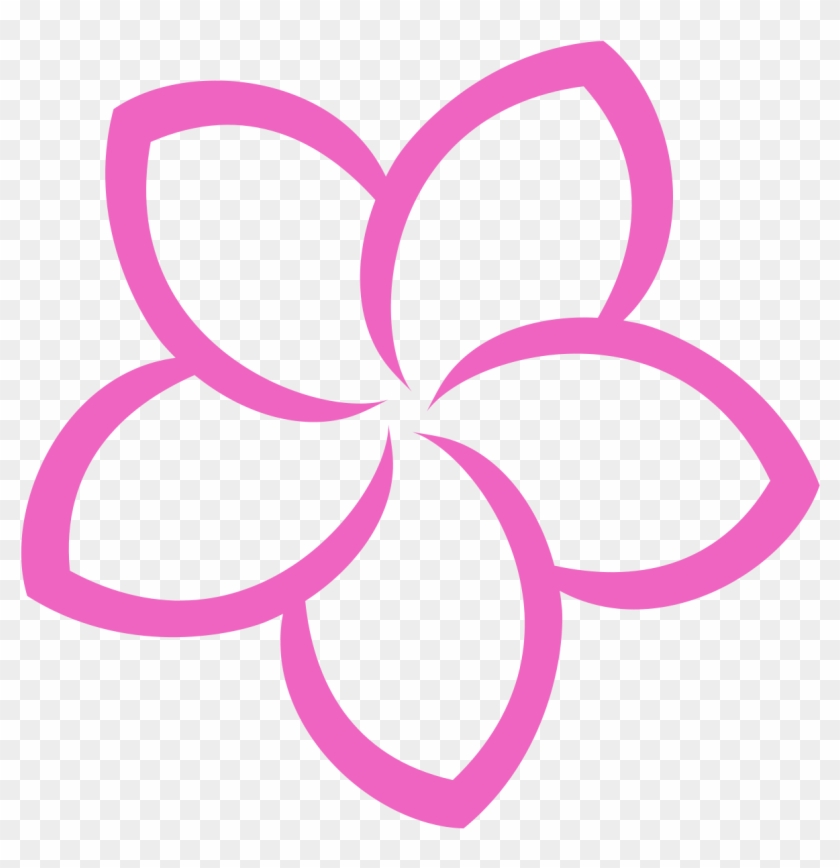 Plumeria Flower Logo Vector Png - Flower Logo Png #243190
