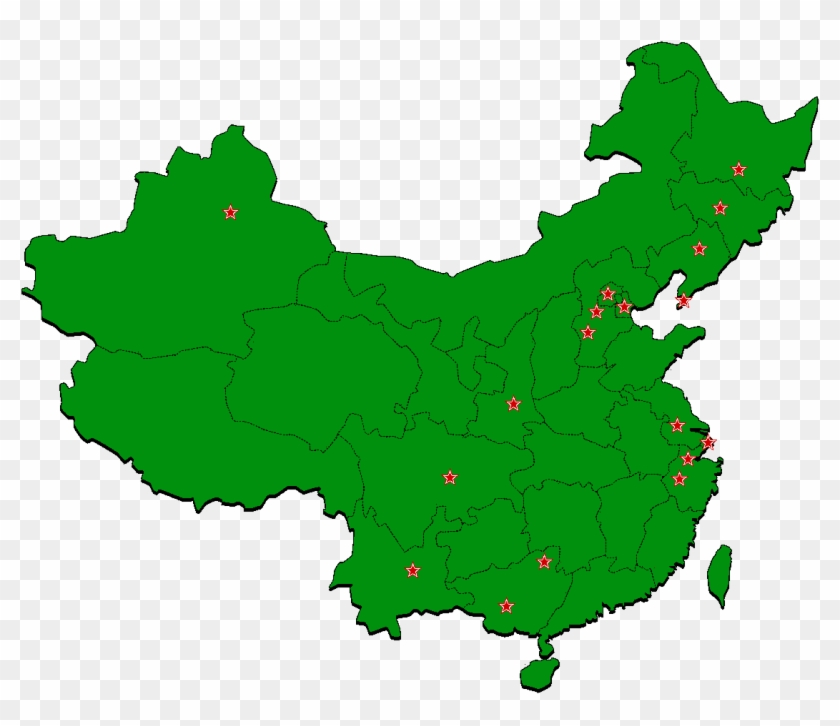 Which Chinese University Should I Apply For - Clip Art Map Of China #243228
