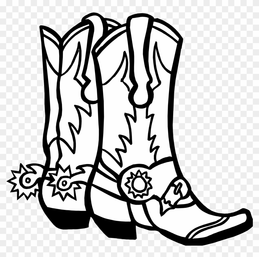 Trends For Cowboy Boots Drawing - Drawing Of Cowgirl Boots #243248