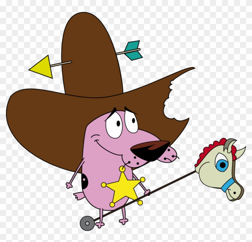 Courage Cowboy By Gth089 On Clipart Library - Courage The Cowardly Dog Cowboy #243254