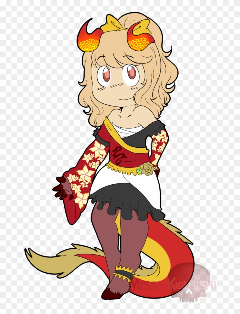 {xeohyte} Chinese Kimono Dragon Adopt //open// By Kingfemboi - Cartoon #243337