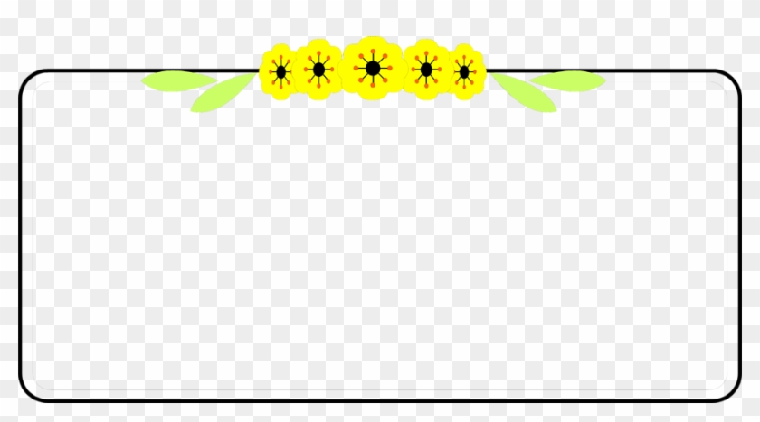 Yellow Border Frame Png Image - Yellow Border Frame Png Image #243466