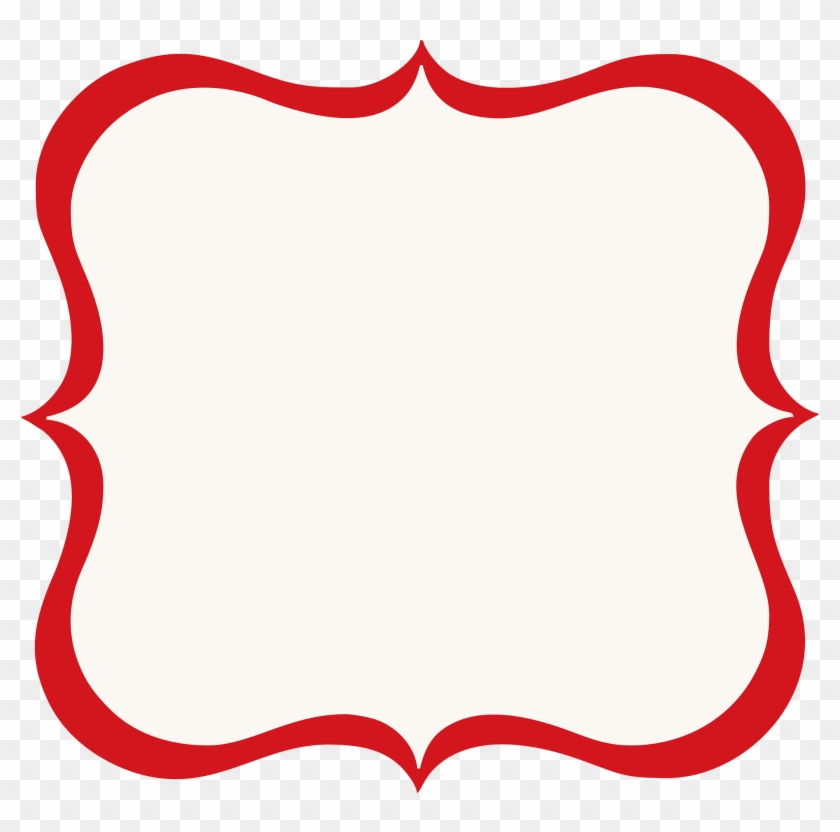 Cuadro Page Layout Frame Clip Art - Frame Vermelho E Branco Png #243512