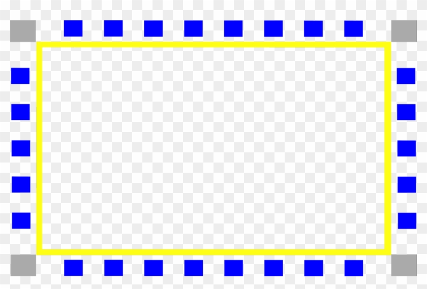 Blue Frame Png - Circle #243504