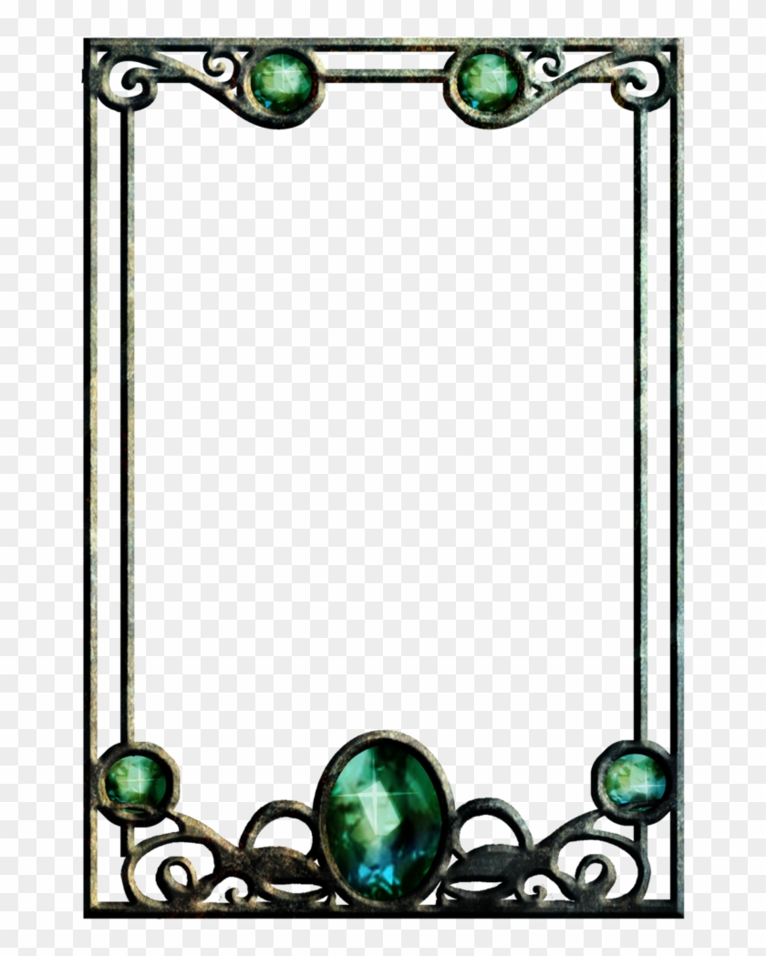 866 Jewel Frame Clipart By Tigers-stock - Clip Art #243516