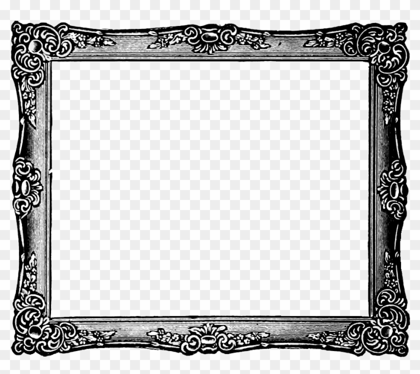 Fancy Border Frame Clipart Free Clipart Images - Vintage Frame Png #243523