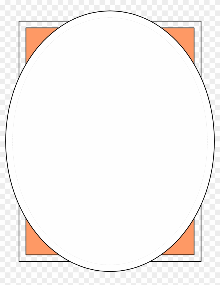 Oval Frame Clip Art Clipart - Circle #243531