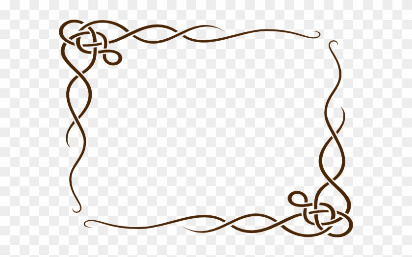 Fancy Frame - Brown Frame Png #243569