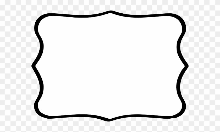 White Doodle Frame Png #243587