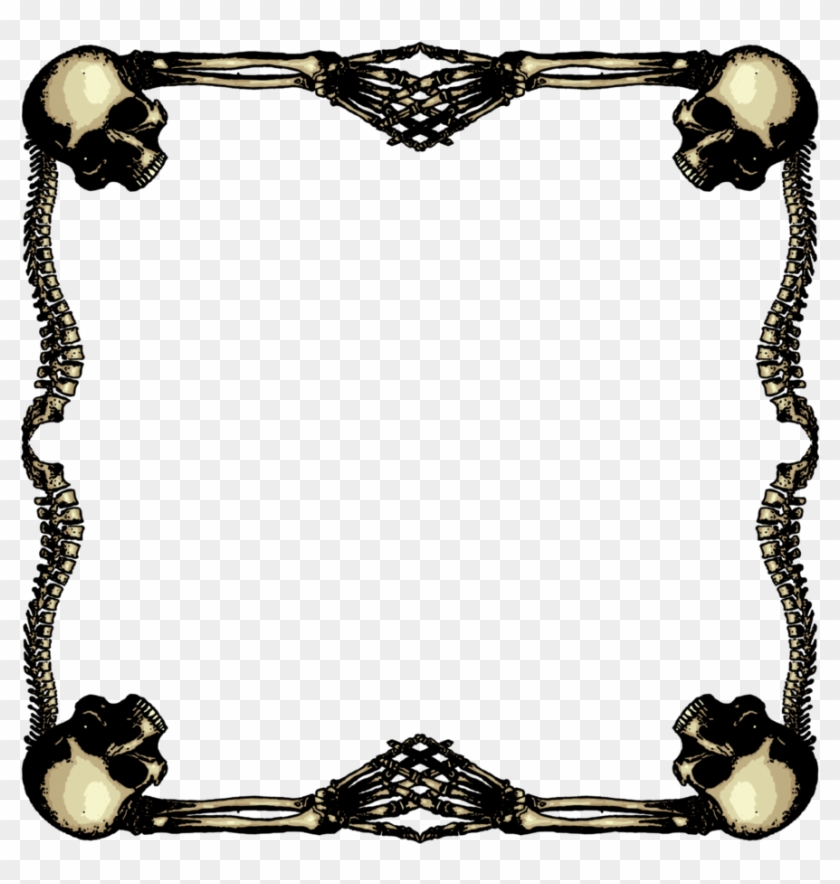 Skeletal Frame Large By Sevenbridges - Skull Frame Png #243620