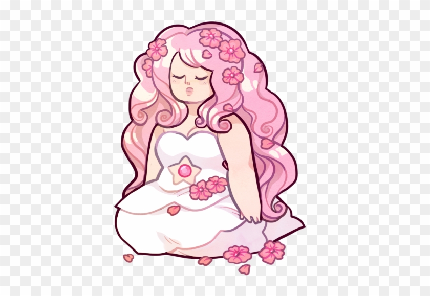 Pink Border Clip Art Free - Steven Universe Rose Quartz Fanart #243672