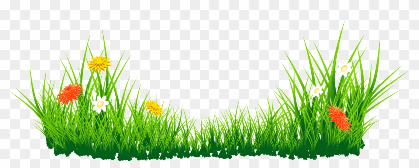 Sea Grass Clipart Grass Border - Grass Png #243696