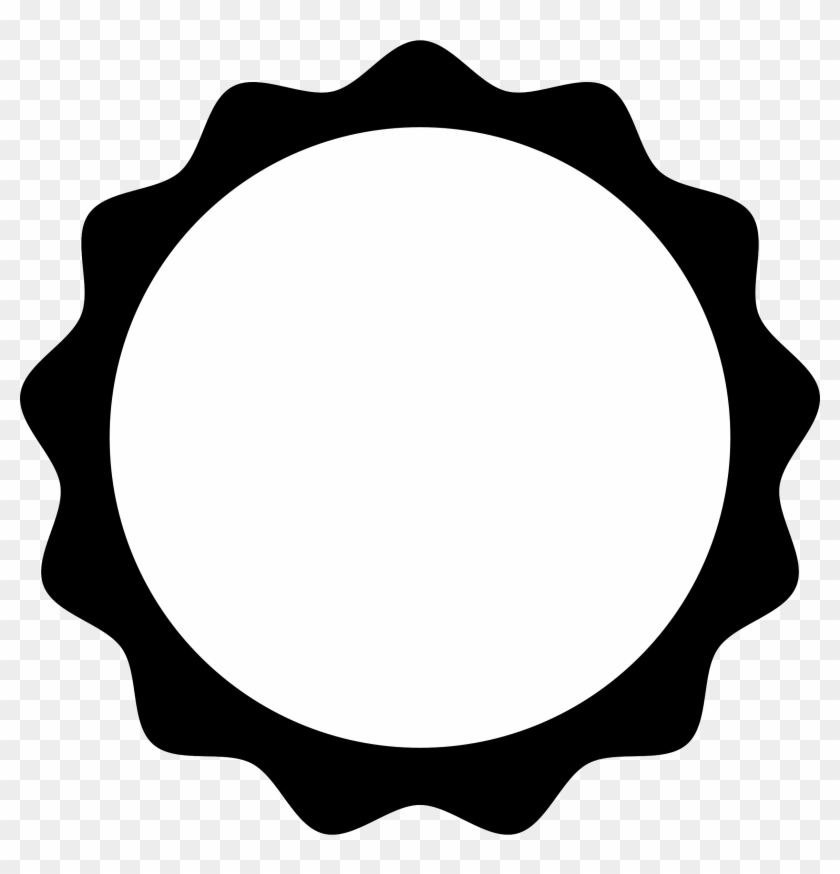 Simple Seal Frame - Sello Vacio Png #243724