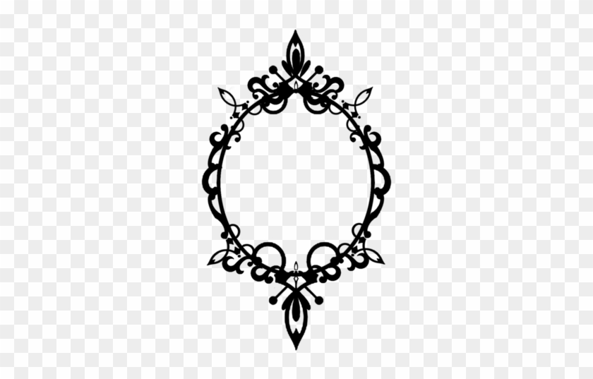 Free Vintage Clip Art Image - Fancy Oval Frame Png #243749