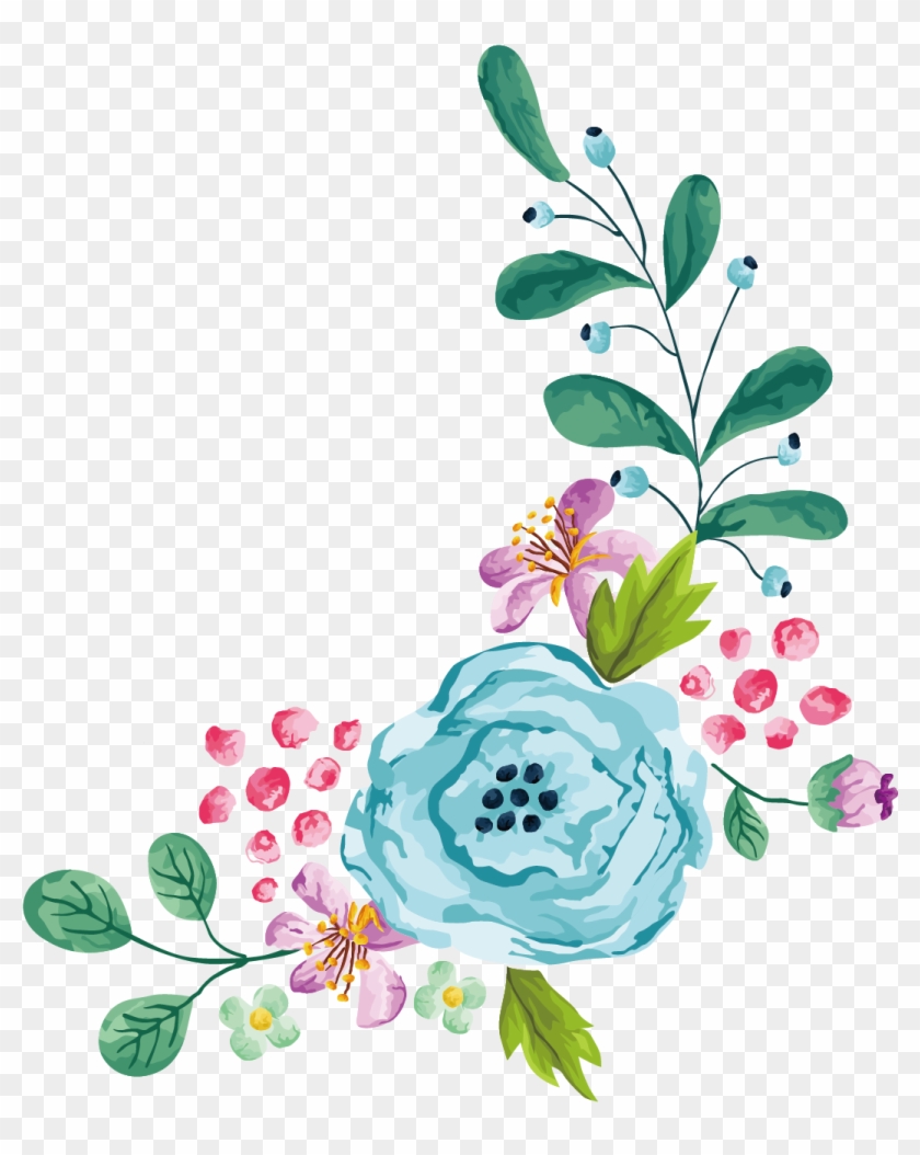 Flower Stock Photography Euclidean Vector Clip Art - Transparent Flower Border Vector #243813