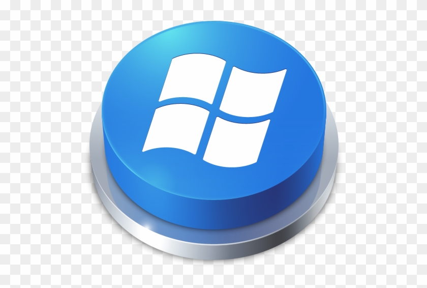 Perspective Button Window Icon, Thumb - Icone Windows 10 Ico #243973