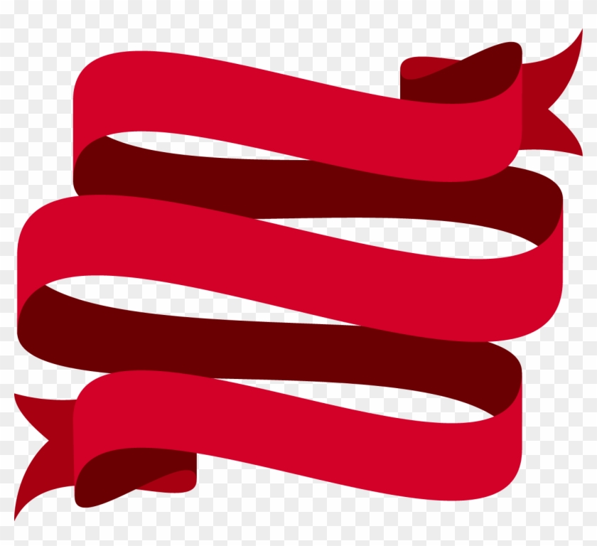 Red Ribbon Clip Art - Ribbon #244191