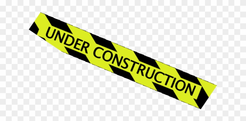 Construction Tape Clipart - Under Construction Tape Transparent #244205