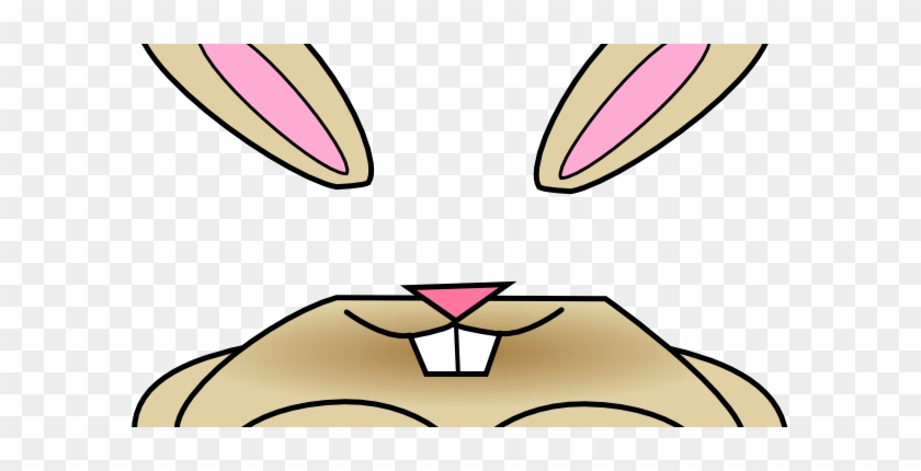 Easter Bunny Face Clipart - Easter Bunny Face Clipart #1555403