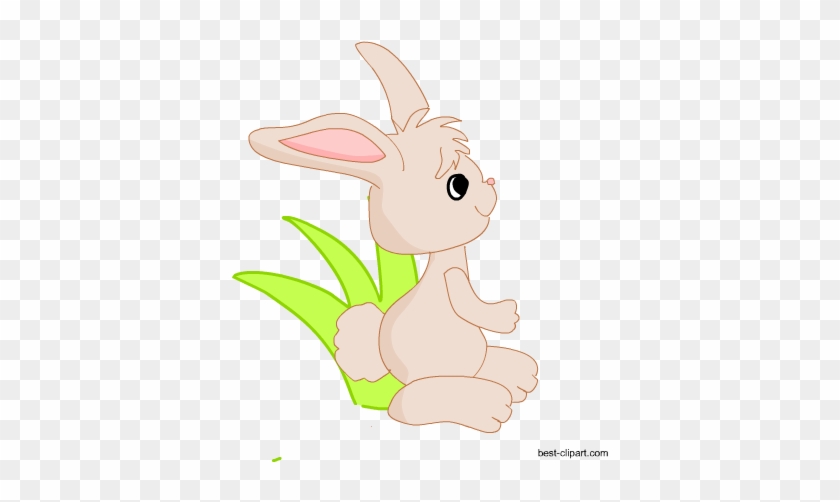 Cute Easter Bunny, Free Clip Art - Cute Easter Bunny, Free Clip Art #1555406