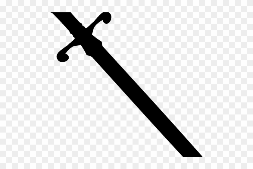 Dagger Clipart Black And White - Dagger Clipart Black And White #1555467