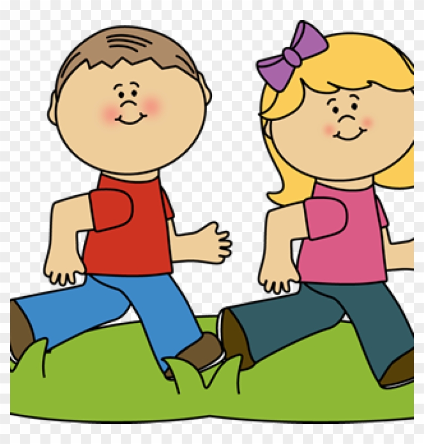 Clipart Running Kids Running At Recess Clip Art Kids - Clipart Running Kids Running At Recess Clip Art Kids #1555486